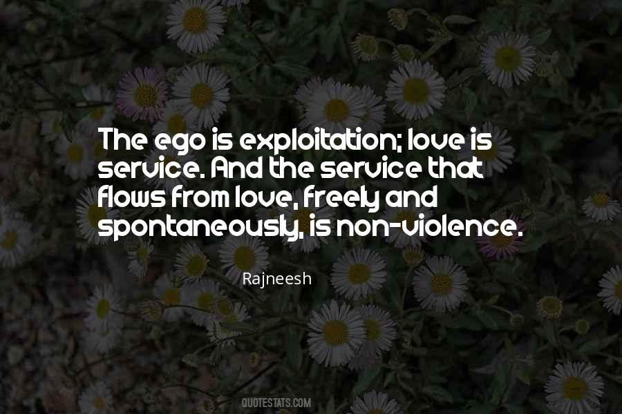 Ego Love Quotes #1462