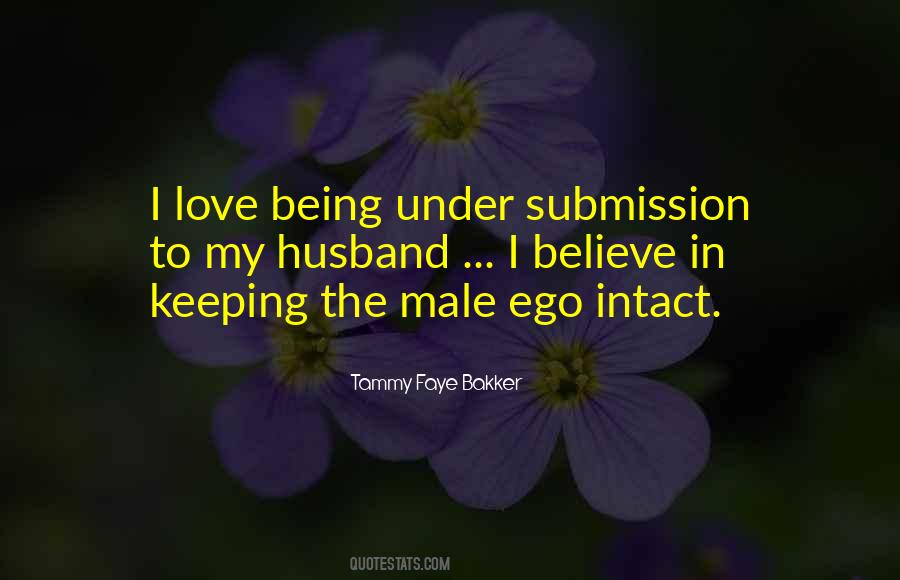 Ego Love Quotes #46093