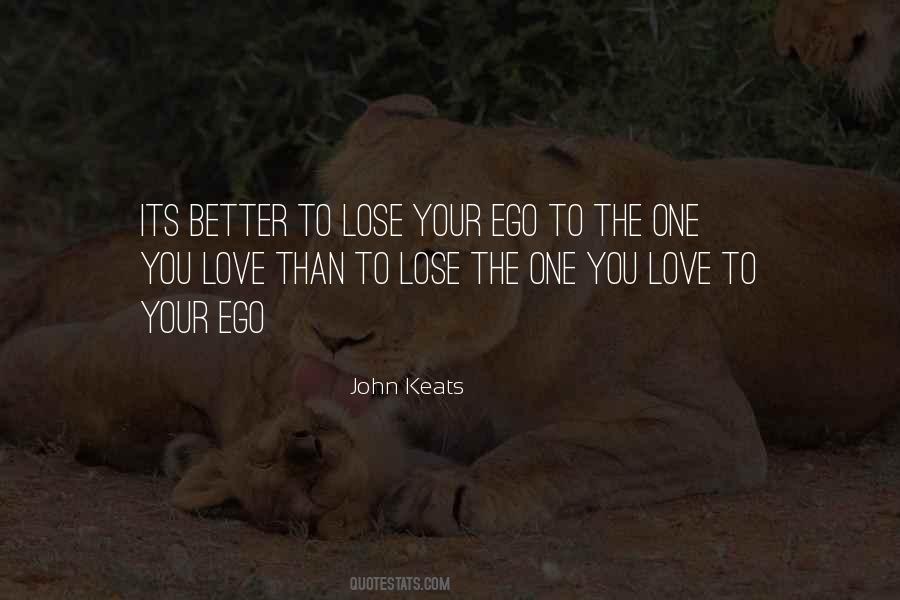 Ego Love Quotes #616236