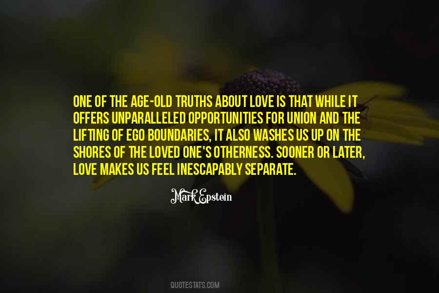 Ego Love Quotes #819953
