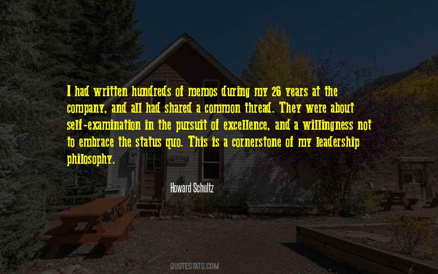 Philosophy Of Leadership Quotes #1737085