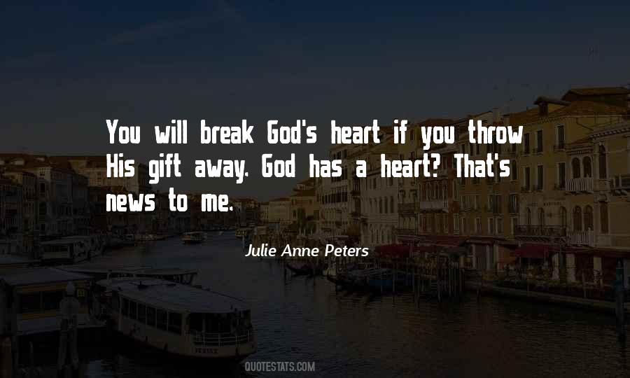 You Throw Me Away Quotes #160271