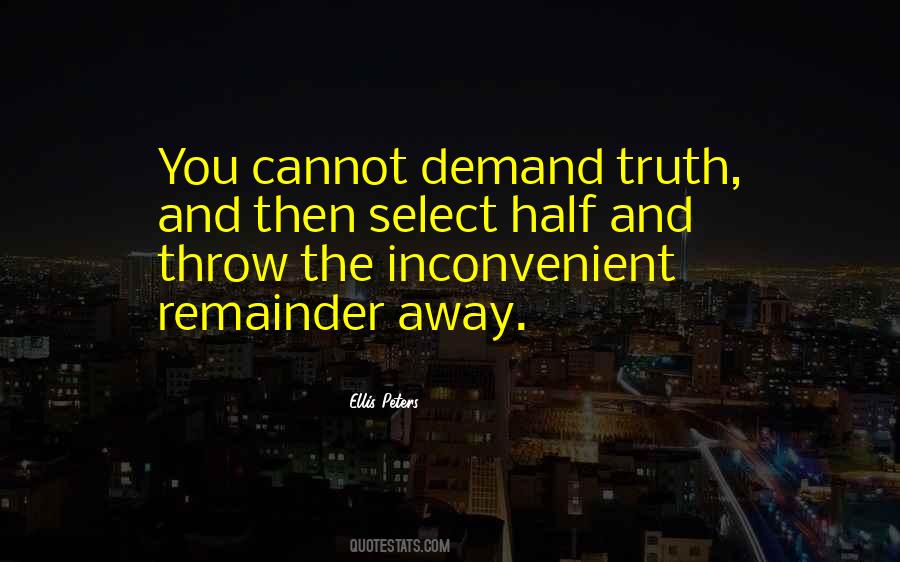 You Throw Me Away Quotes #63774