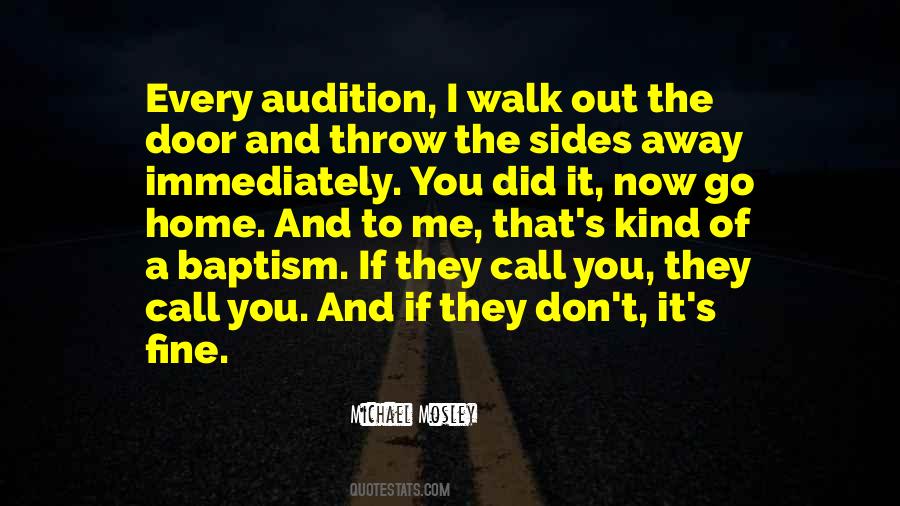 You Throw Me Away Quotes #880066