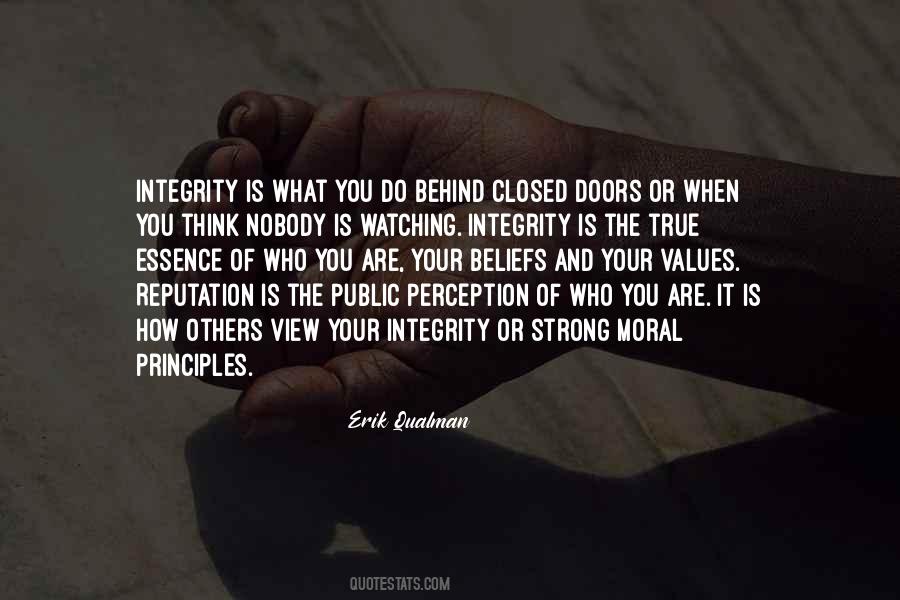 Reputation Is What Others Think Of You Quotes #1102962