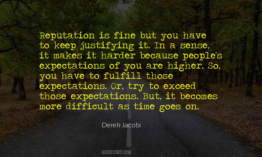 Reputation Is What Others Think Of You Quotes #99575