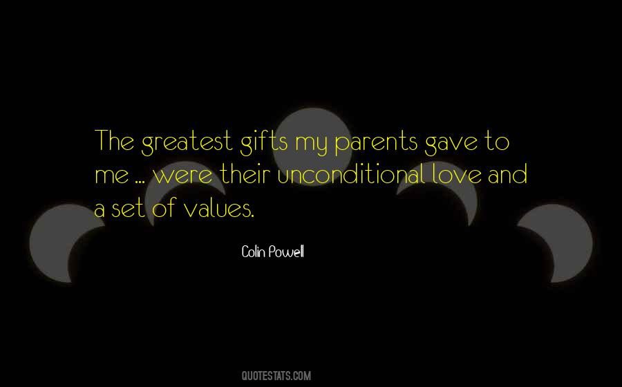 Parents Love Is Unconditional Quotes #1159843