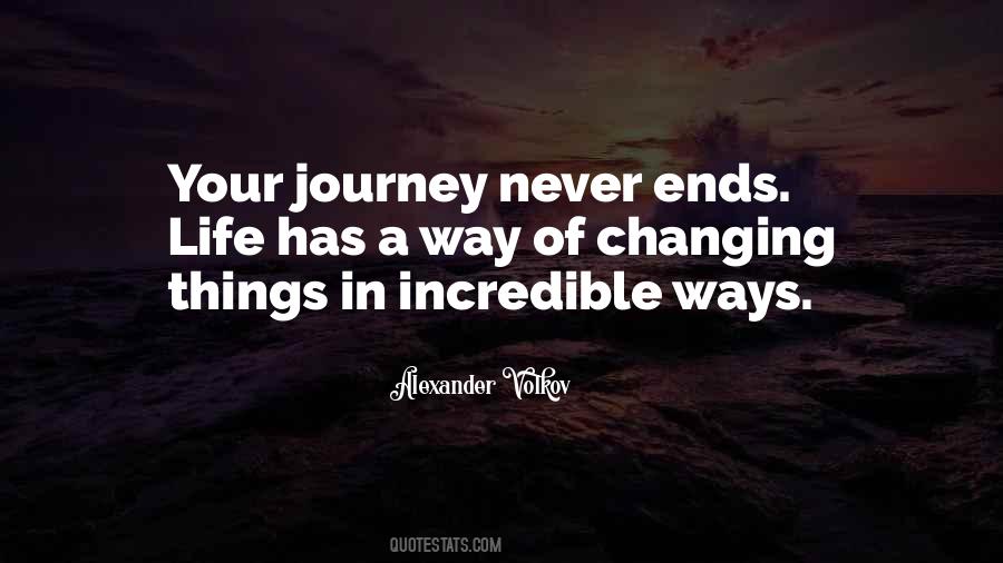 Life Changing Journey Quotes #238535