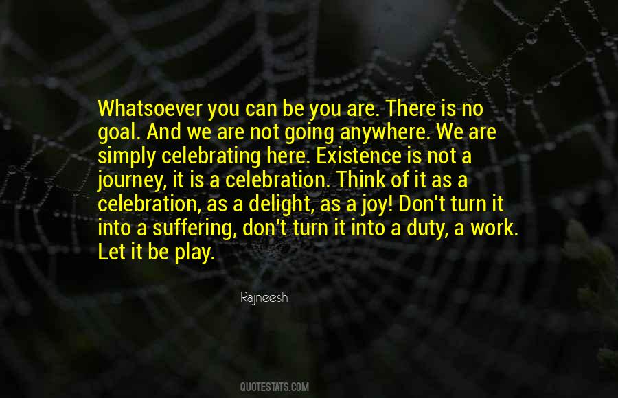 No Celebration Quotes #1483208