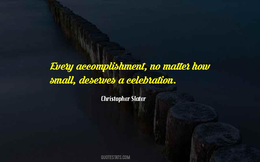 No Celebration Quotes #264604