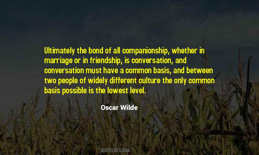 Bond Of Marriage Quotes #1446191