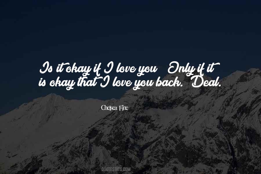 If I Love You Quotes #1180995