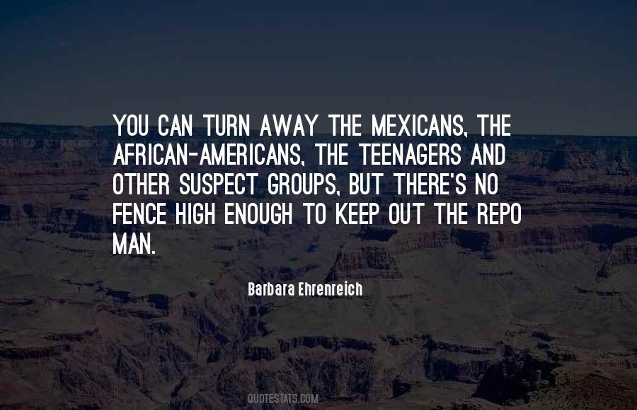 Ehrenreich Quotes #81215