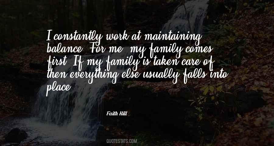 Care Of Family Quotes #1769251
