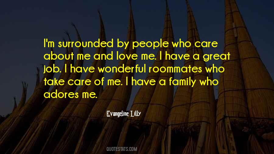 Care Of Family Quotes #475518