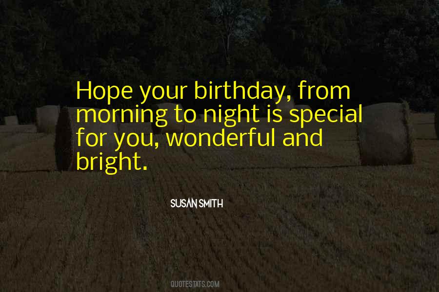 Wonderful Birthday Quotes #1846828
