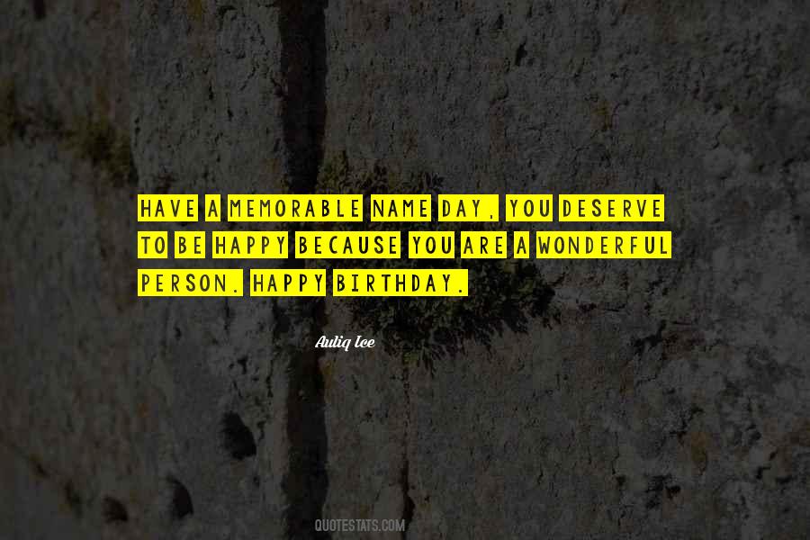Wonderful Birthday Quotes #82308