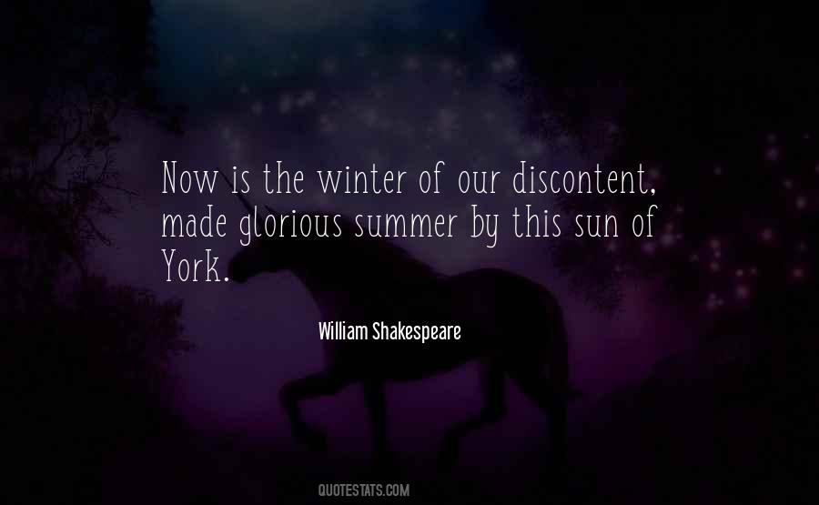 Winter Of My Discontent Quotes #49459