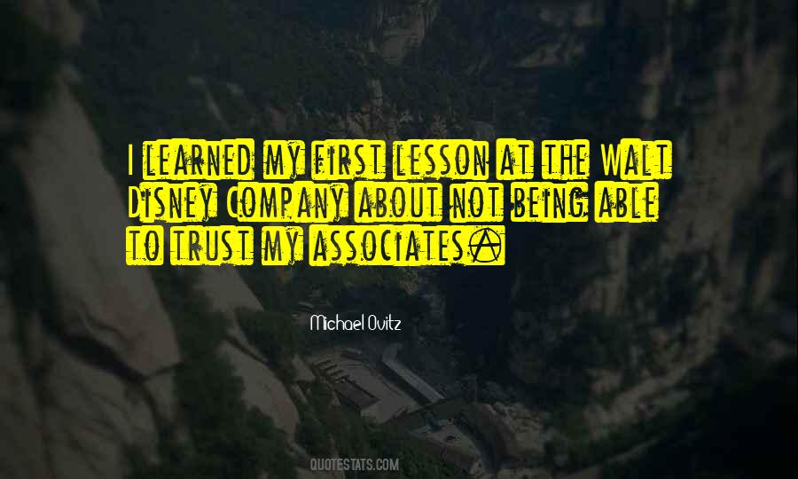 Learned To Trust Quotes #1072697