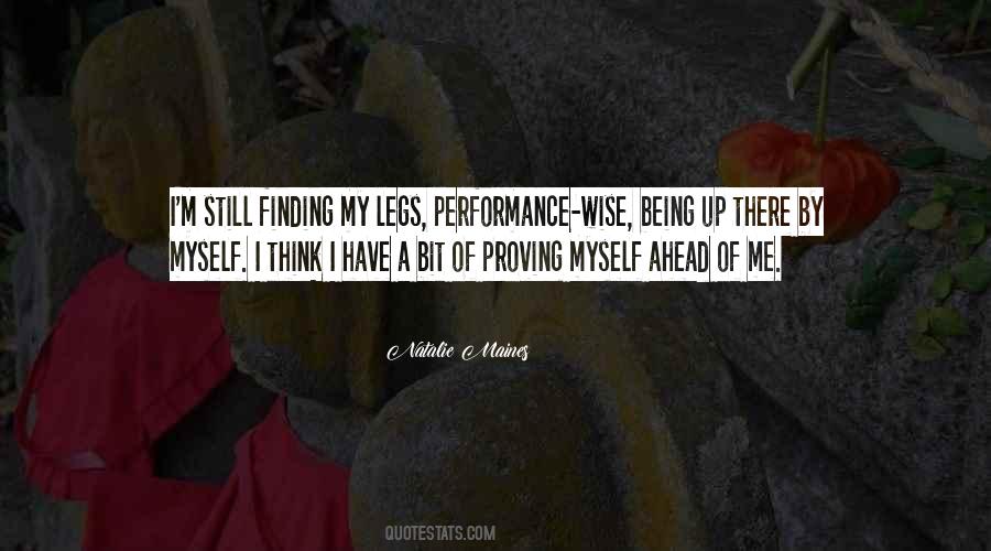 Me Being Myself Quotes #1406595