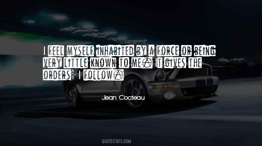 Me Being Myself Quotes #433013