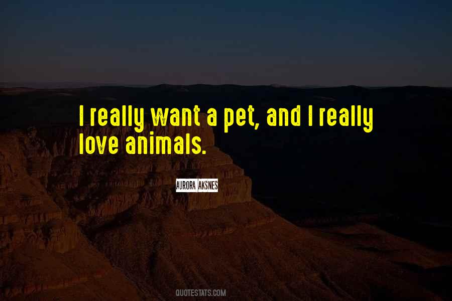 Love Pet Quotes #983555