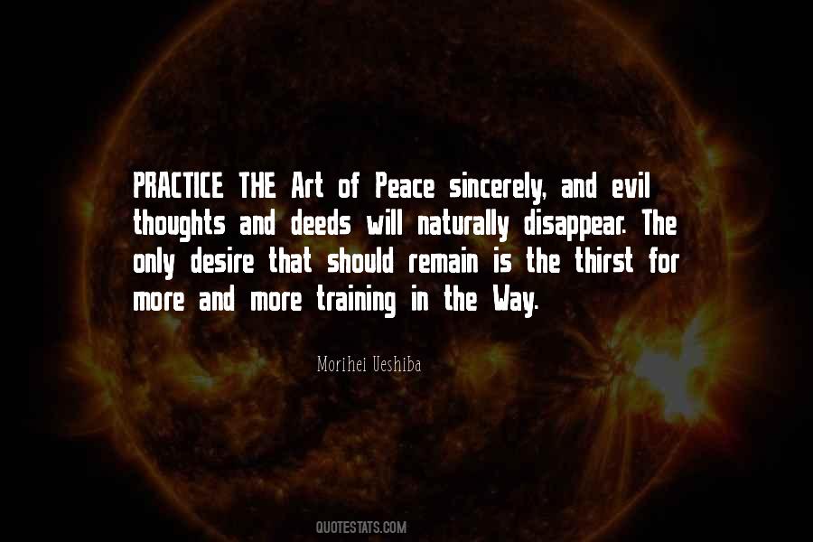 Peace Thoughts Quotes #264670