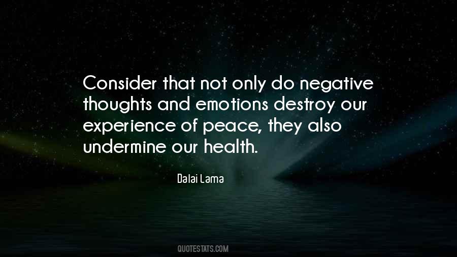 Peace Thoughts Quotes #362464