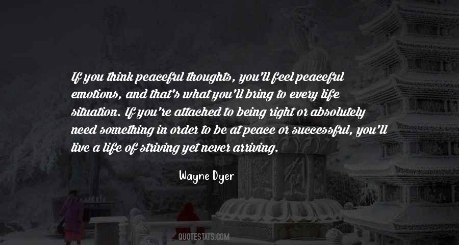 Peace Thoughts Quotes #523062