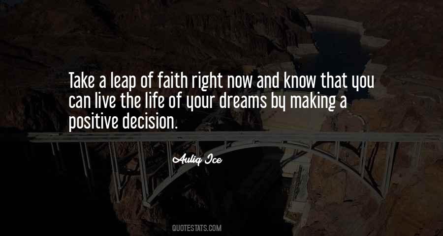 Take Right Decision Quotes #1419090