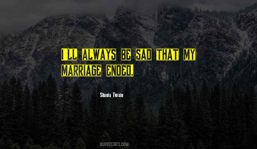 Marriage Sad Quotes #833460
