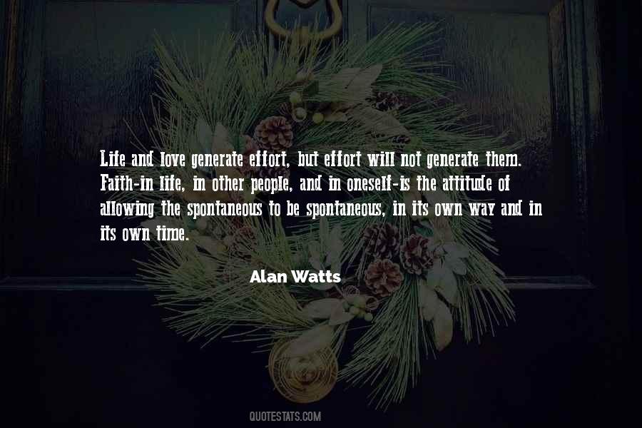 Alan Watts Life Quotes #426056