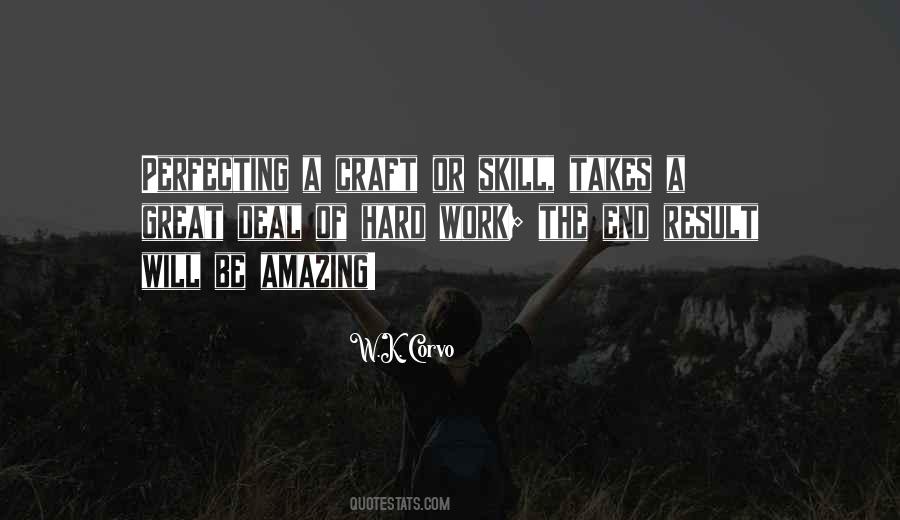 Hard Work Result Quotes #1255155