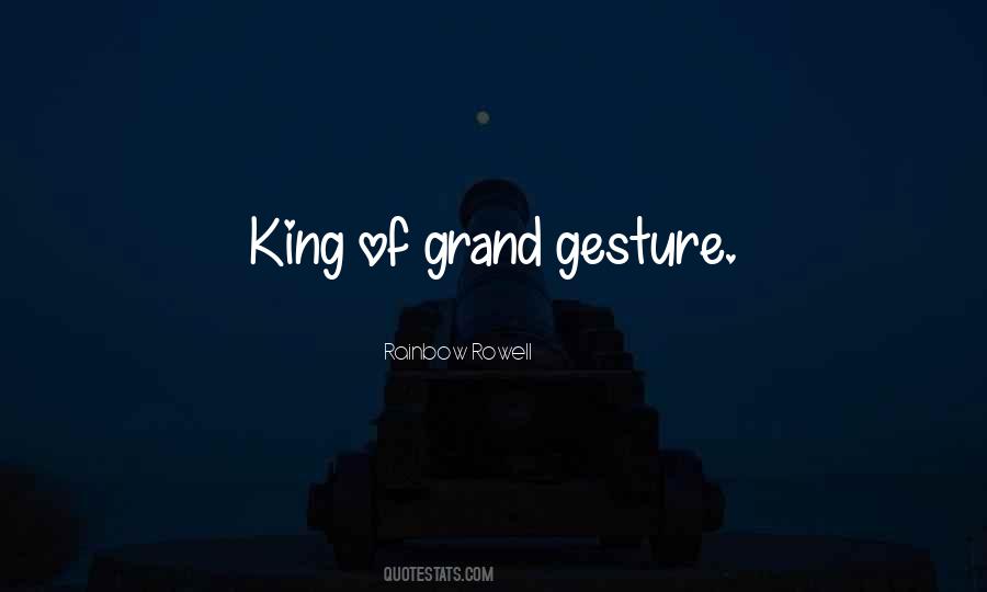Gesture Of Love Quotes #454680