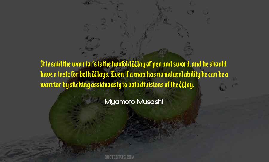 Warrior Sword Quotes #1544329
