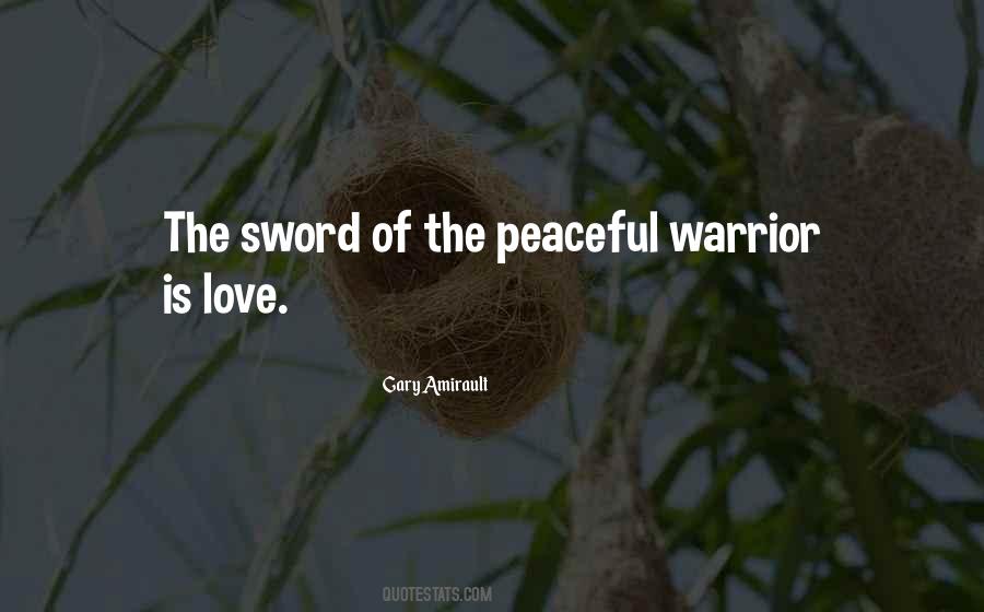 Warrior Sword Quotes #748118