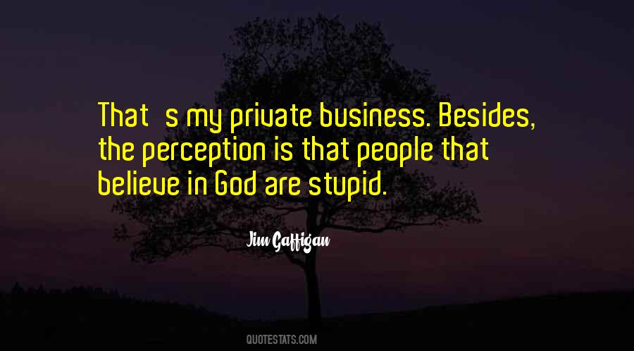 God Business Quotes #1242740