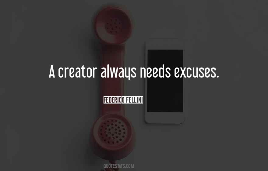 Always Excuses Quotes #1195432