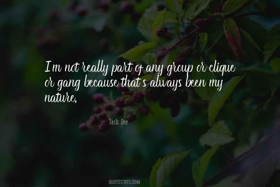 Group Gang Quotes #119446