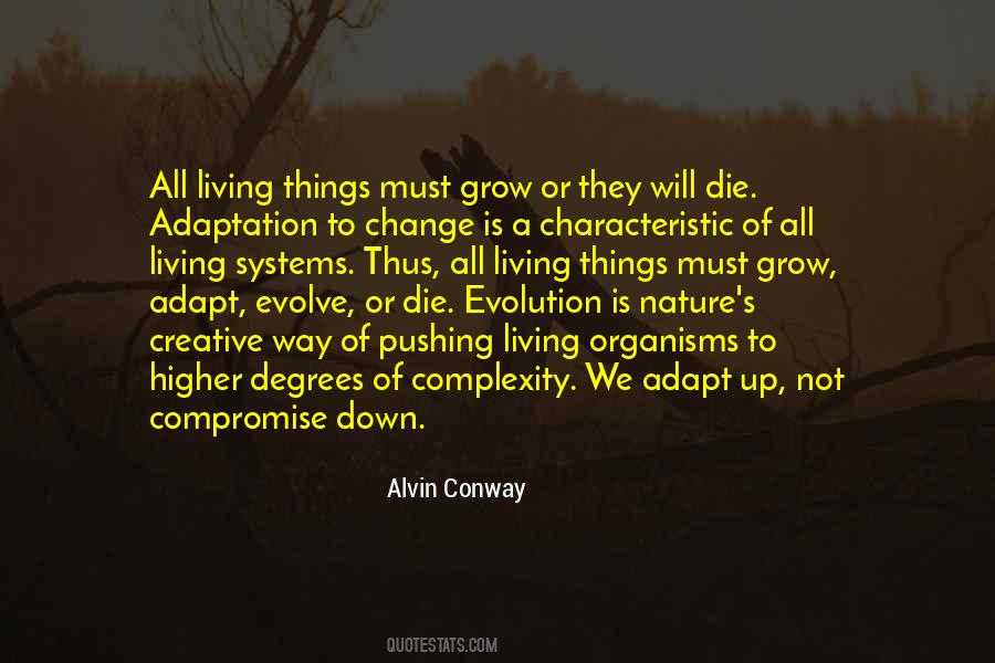 Evolve And Adapt Quotes #92624