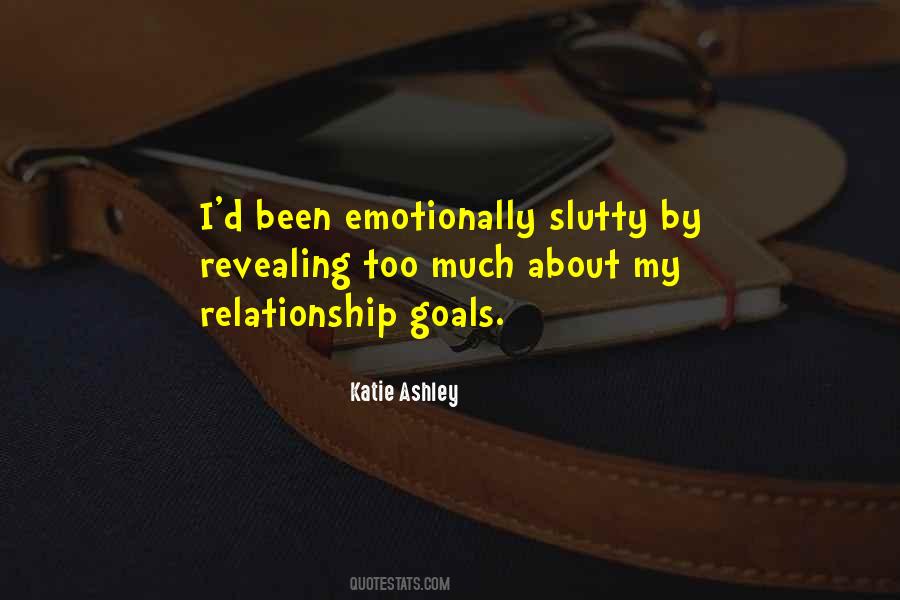 Goals Relationship Quotes #1321932