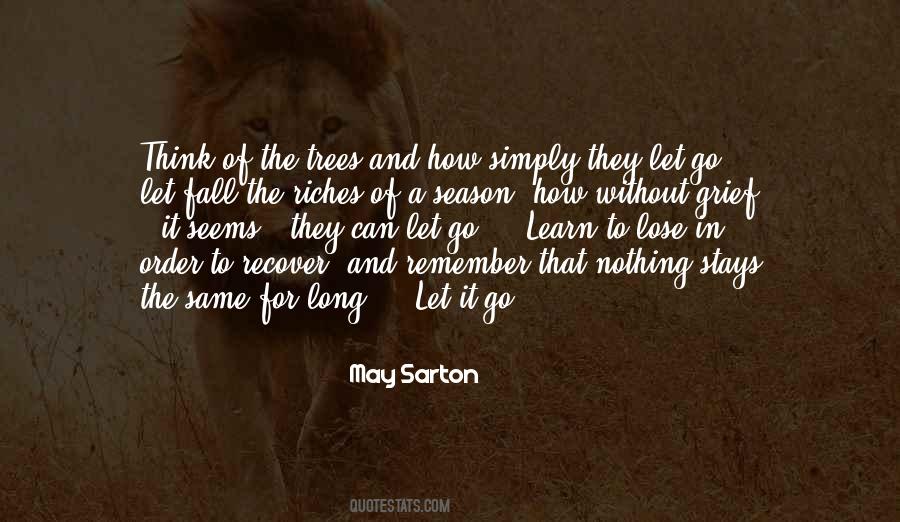 Fall Grief Quotes #1050908