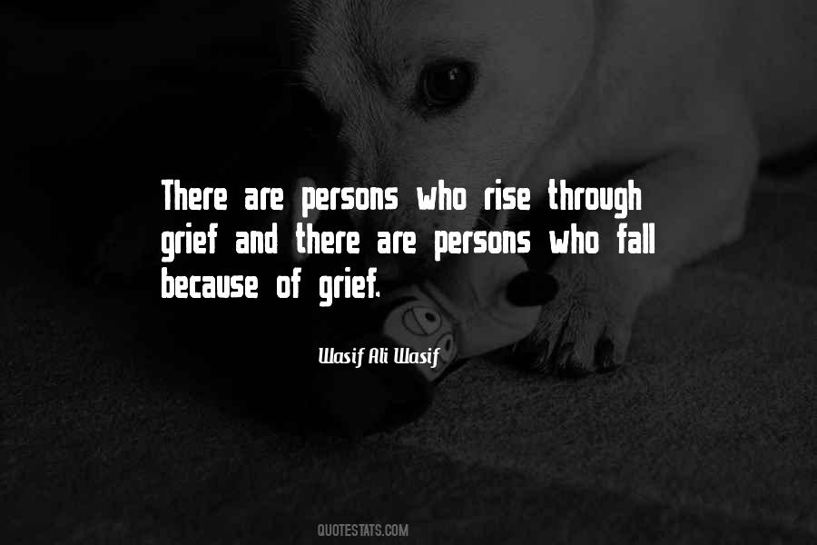 Fall Grief Quotes #282238