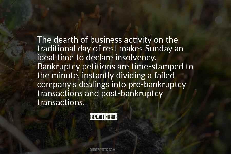 Sunday Business Quotes #1053304