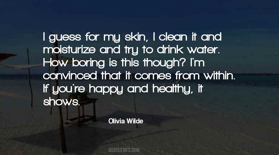 Happy Water Quotes #83584