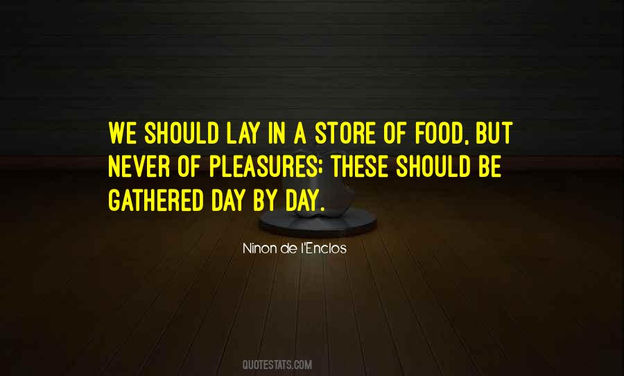 Food Pleasure Quotes #758442