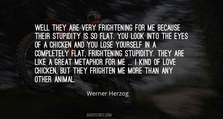 When I Look Into The Eyes Of An Animal Quotes #1612853
