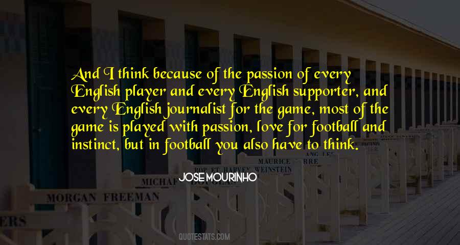 Passion For Football Quotes #939830