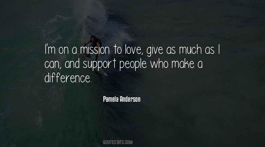 People Make A Difference Quotes #1506240