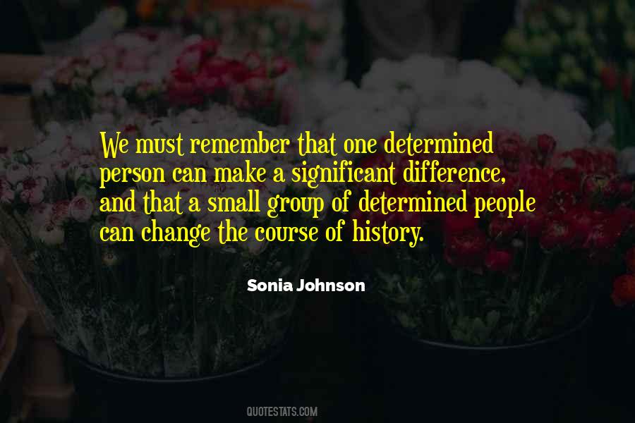 People Make A Difference Quotes #247775